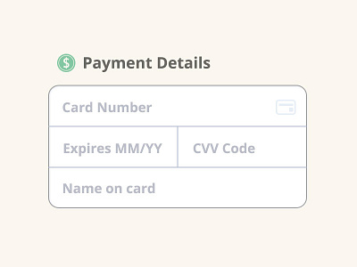 Card payment details (iPhone) buy checkout clean commerce credit card flat iphone app pay