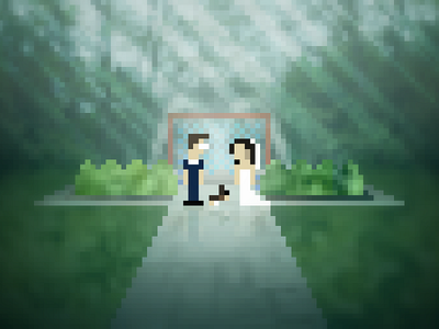 8-bit Wedding 8 bit wedding