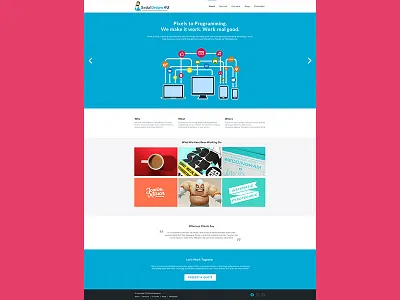 Social Design agileinfoways flat design layout design ui design
