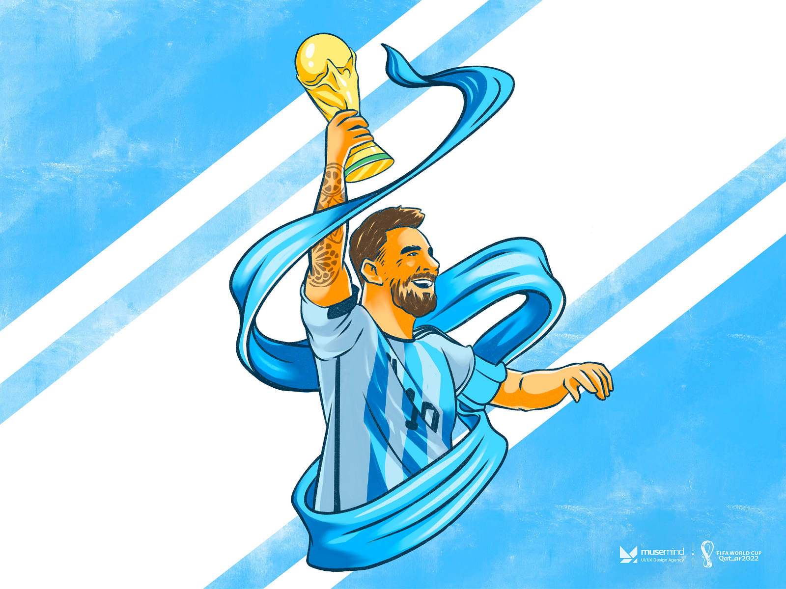 messi-won-the-world-cup-2022-illustration-by-musemind-branding-for