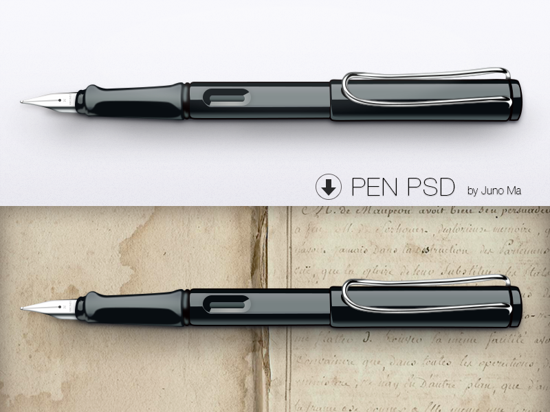 Example of Pen PSD