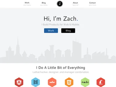 Personal Site blog personal portfolio site