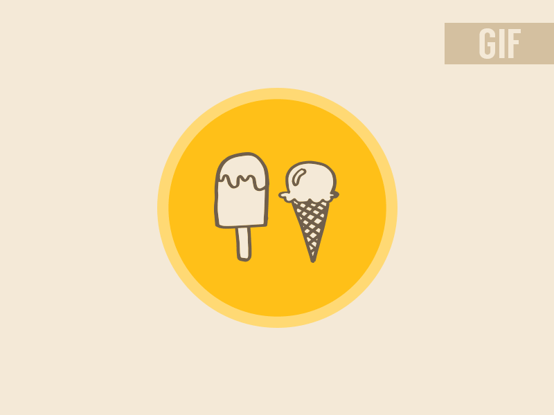 Things In Summer hand drawn icons illustration summer vector