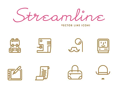Streamline Vector Icons - Freebie flat freebie icons ios ios7 vector