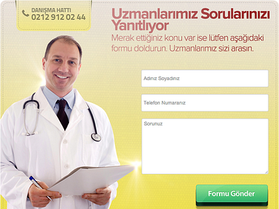 Ask The Doctor App application contact facebook form