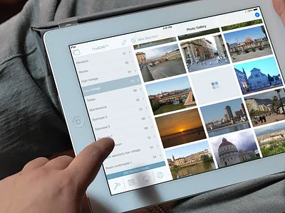 FinalCAD iOS7 Photo Gallery @2x app colour concept creative design glyph icon idea ios7 ipad suggestion white