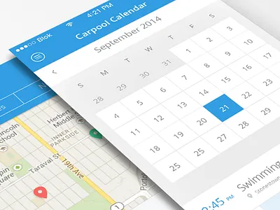 Calendar ios7 iphone