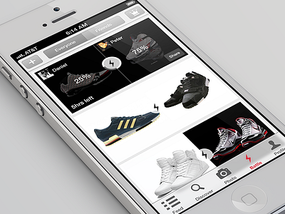 Swaag Battle Screen avatars design ios iphone product design swaag trainers