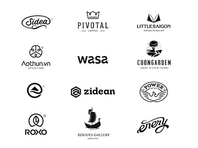 Logos Part 1 construction fashion financial food logo logotype mark oil pharmacy symbol vietnam water