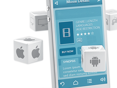 Multiplatform Visualisation 3d cinema4d cool crisp modern multiplatform sleek visualisation
