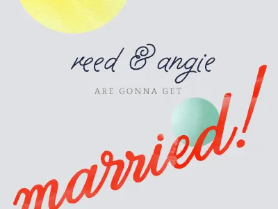 Saving Dates gettin married orbs of happiness script