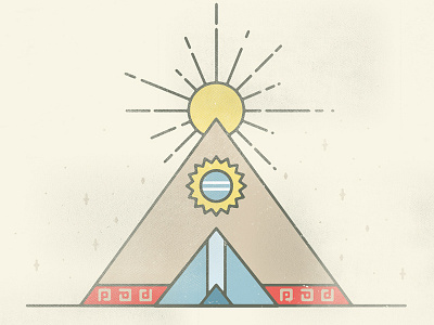 Ancient Alien Pyramid aliens egptyian illustration micahburger pyramid space xfiles