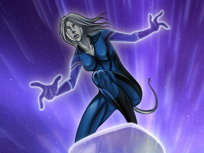 Fantastic 4 Interactive DVD Game Character Design art comics fantastic 4 illustration marvel woman