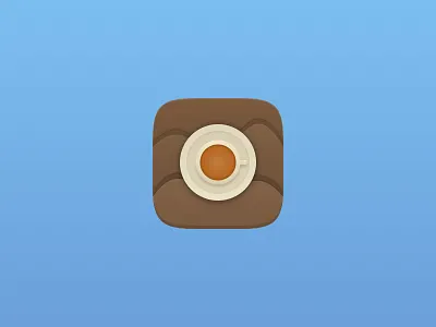 Espresso Icon ios ios7 iphone sketch sketch app squircle superelipse vector wtfjoniwhyisthissuchaweirdshape