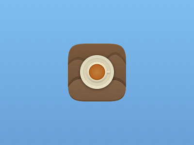 Espresso Icon ios ios7 iphone sketch sketch app squircle superelipse vector wtfjoniwhyisthissuchaweirdshape