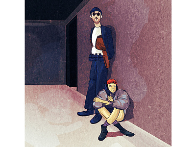 Movie Star - Leon character illustration