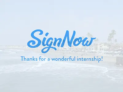 Thanks! internship signnow