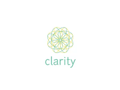 Clarity Concept Logo clarity concept logo shape type