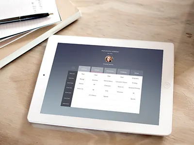 Amanda blur class flat ios 7 schedule school timetable