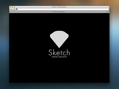 Safari Browser browser freebie mockup safari sketch vector