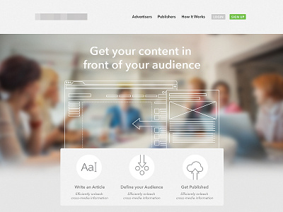 Content is King blur content mock secret shhh web website