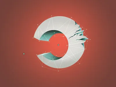 Cloud abstract cloud illustration illustrator mountains red