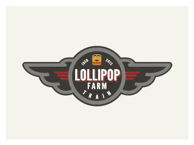 Lollipop Farm Train farm seal train wings