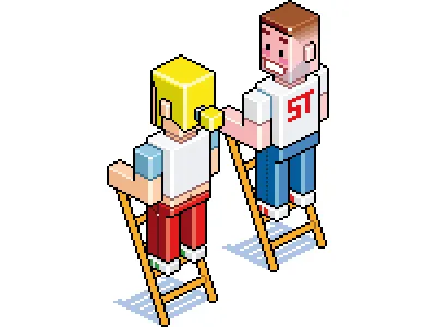 Arcade Cabinet 8bit game people pixelart videogame