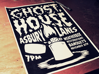 Gig Poster Start Concept flame illustration lighter marker music smoke type typography