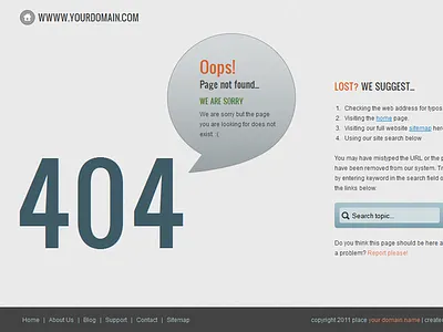 Error 404 Bubble 404 404 error 404 error page clean error page