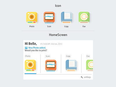 printer Icon 3rd Round