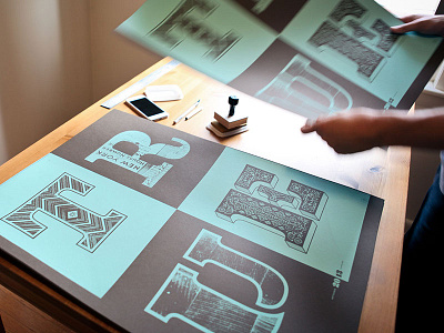 Stay True illustration poster screen print texture true typography