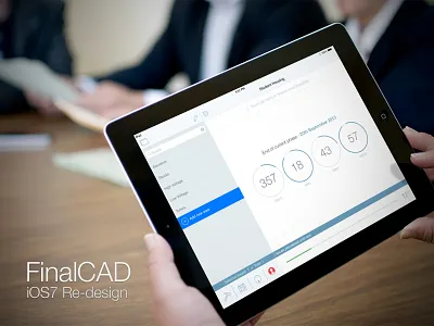 FinalCAD Project Progress @2x app colour concept creative design glyph icon idea ios7 ipad suggestion white