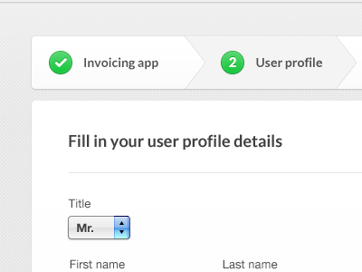 Onboarding form onboarding register signup steps ui ux web