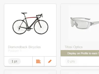 Expert Profile - Products advice card ecommerce product review shop store ui ux