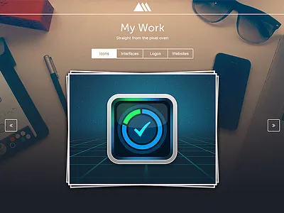 Portfolio designer hipster stuff portfolio responsive showcase slider tabs