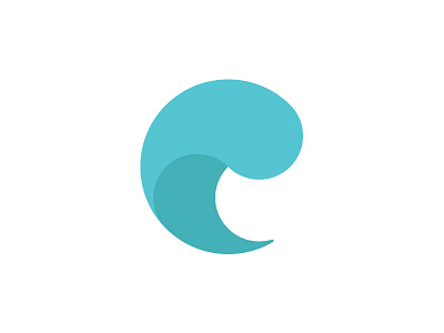 Wave logo ocean sea splash water wave
