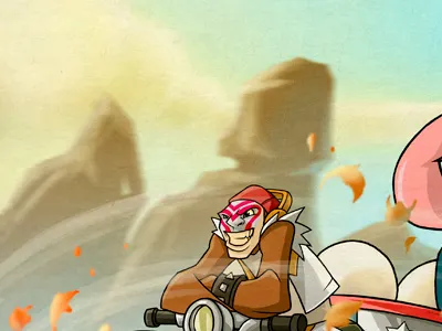 Journey 2d contest digital illustration journey west pencils