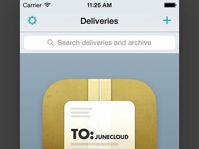 Delivery Status 5 Teaser deliveries delivery status icon ios iphone