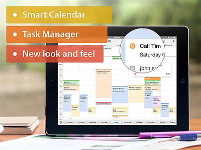 Calendars 5 - artwork for the app store 5 apple appstore artwork calendar call ipad iphone new readdle smart task