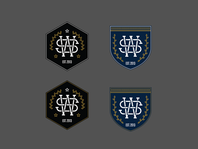 Whiskey Society Badge Redux badge design icon illustration logo monogram society whiskey whisky