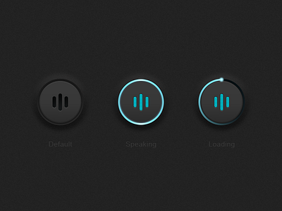 Voice Button button microphone voice