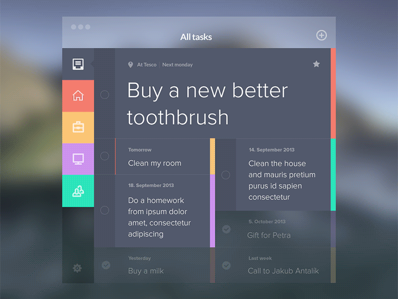 Taasky desktop animation animation app desktop task