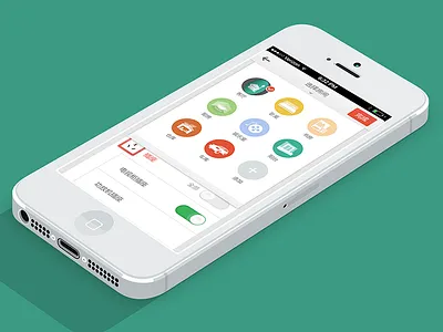 Smart Home3a app apple control green home interface ios iphone monitor smart ui ux