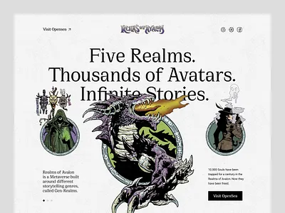 Realms Of Avalon – Hero block art blockchain crypto meta metamask metaverse mint minting nft nftart opensea token wallet web3