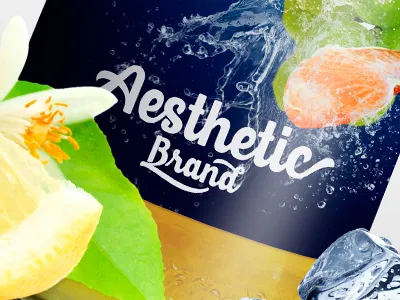 Baliho Script brand design display identity lettering logo packaging script sign signage typeface