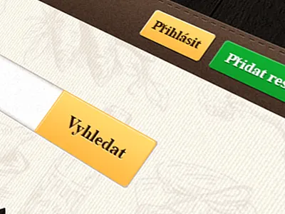 Search Food Website apllication app cook czech republic food restauration search visualcreative web website