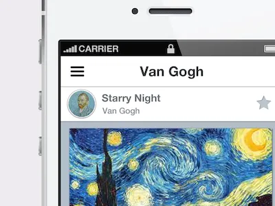 App UI app ios museum ui