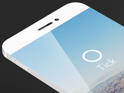 Signup/Login | Tick - An iPhone App 7 app ios iphone landing login page signup splash tick