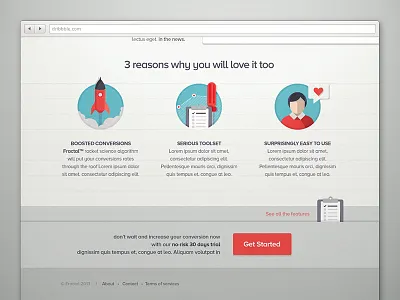 Landing page illustration landing page